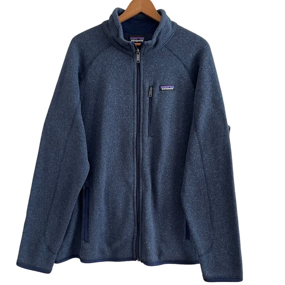 Patagonia Jacket Mens XL Blue Better Sweater Fleece Full Zip Gorpcore Outdoor - Picture 2 of 14